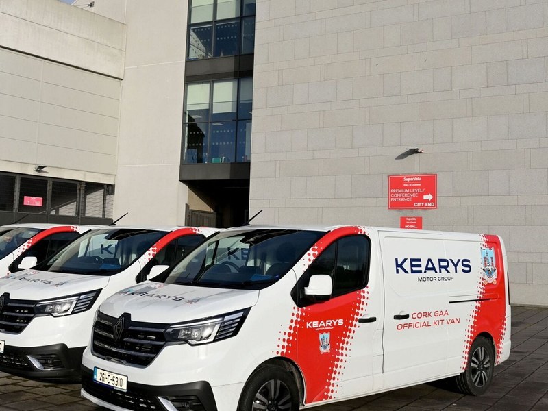 Managed Kearys van fleet on contract hire in Ireland